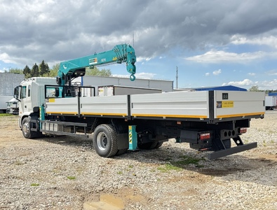 JAC N180 (МРМ 20т) КМУ HKTC HLC-8016 (8т) БОРТ 8,2×2,54×0,6